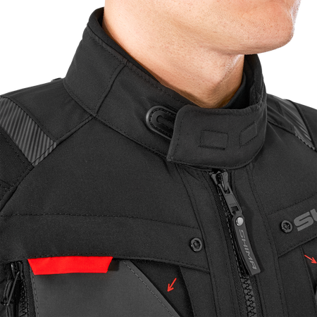 Kurtka tekstylna SHIMA HERO 2.0 MEN RED czarny szary czerwony