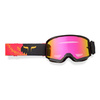 Gogle motocyklowe FOX MAIN SPARK KAIROS TANGERINE czarny pomarańczowy