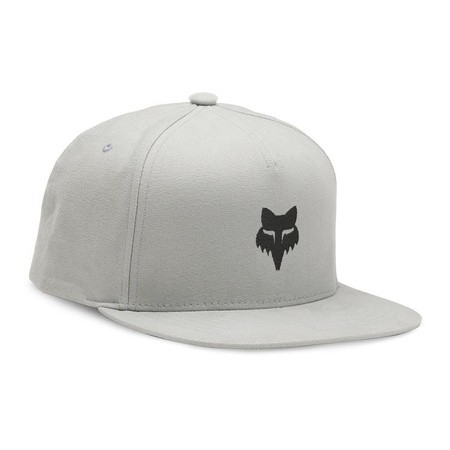 Czapka z daszkiem FOX HEAD SNAPBACK STEEL GREY szary