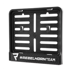 Ramka mocowanie tablicy rejestracyjnej REBELHORN TEAM czarny