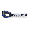 Gogle motocyklowe IMX SAND BLUE MATT/BLACK SZYBA BLUE IRIDIUM + CLEAR niebieski czarny