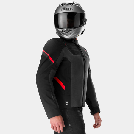 Kurtka tekstylna SHIMA RUSH 3.0 AIR G2 GREY/RED szary czerwony