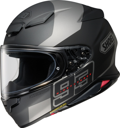 Kask integralny SHOEI NXR2 MM93 Collection Rush TC-5 czarny szary