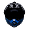Kask integralny BELL MX-9 ADVENTURE MIPS DALTON BLACK/BLUE czarny niebieski czerwony