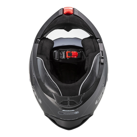 Kask szczękowy NZI COMBI 3 DUO MATT BLACK czarny mat
