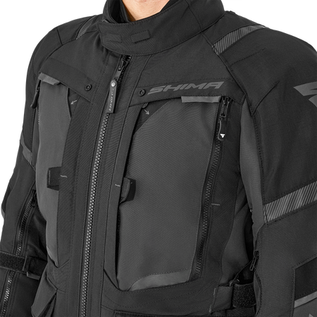 Kurtka tekstylna SHIMA HERO 2.0 MEN BLACK czarny