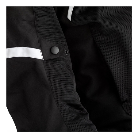 Kurtka tekstylna RST PILOT AIR CE BLACK/WHITE czarny biały