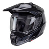 Kask cross z goglami LEATT KIT ADV 8.5 V25 STEALTH czarny
