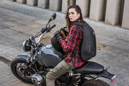 Jeansy motocyklowe damskie SHIMA GIRO LADY BLACK czarny