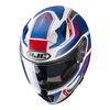 Kask integralny HJC I70 LONEX WHITE/BLUE/RED biały niebieski czerwony czarny
