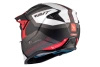 Kask otwarty MT STREETFIGHTER SV S TOTEM MATT PEARL RED czerwony szary czarny