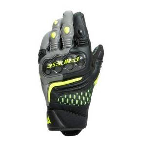 Rękawice miejskie DAINESE CARBON 3 SHORT BLACK/GREY/YELLOW FLUO czarny szary żółty fluo