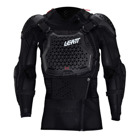 Koszulka z ochraniaczami LEATT 2.5 BLACK czarny