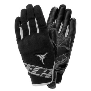 Rękawice miejskie damskie SECA X-STRETCH LADY TITANIUM czarny grafitowy szary