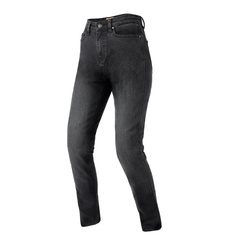 Jeansy motocyklowe damskie BROGER FLORIDA II LADY SLIM FIT WASHED BLACK czarny