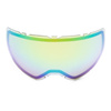 Gogle snowboardowe IMX PEAK BLACK MATT/BLACK SZYBA PODWÓJNA GREEN IRRIDIUM + BROWN czarny