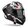 Kask integralny AIROH MATRYX NYTRO MATT czarny szary czerwony