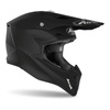 Kask cross Airoh WRAAP COLOR BLACK MATT czarny
