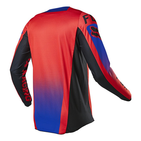 Bluza cross dziecięca FOX JUNIOR 180 OKTIV RED czerwony czarny granatowy