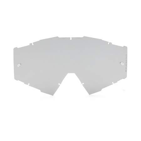 Gogle motocyklowe IMX SAND WHITE GLOSS SZYBA SILVER IRIDIUM + CLEAR biały