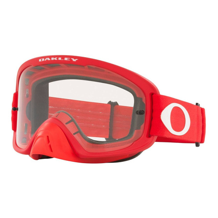 Gogle motocyklowe OAKLEY O FRAME 2.0 PRO MX MOTO RED CLEAR czerwony