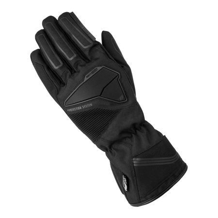 Rękawice ocieplane i wodoodporne OZONE TOURING WP BLACK czarny