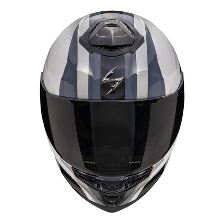Kask integralny SCORPION EXO-GT SP AIR TOURADVEN WHITE/SILVER biały srebrny
