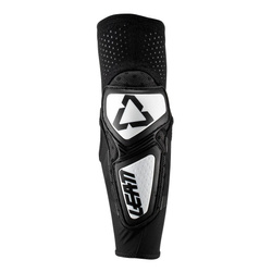 Ochraniacze łokci dziecięce LEATT CONTOUR JUNIOR WHITE/BLACK czarne białe