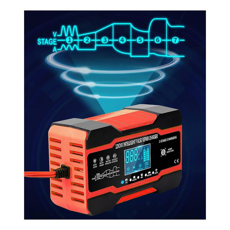 Ładowarka prostownik do akumulatora FREEDCONN RJ-C 121001A