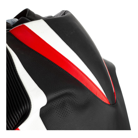 Kurtka skórzana RST TRACTECH EVO 4 CE BLACK/RED czarny czerwony