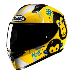 Kask integralny HJC C10 GETI YELLOW/SILVER żółty srebrny czarny niebieski