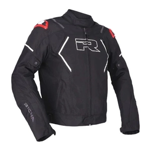 Kurtka tekstylna RICHA VENDETTA BLACK/WHITE/RED czarny biały czerwony