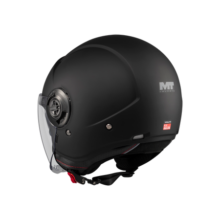 Kask otwarty MT VIALE SV S PURE BLACK MATT czarny mat