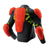 Kurtka skórzana REBELHORN VANDAL 2 BLACK/GREY/FLUO YELLOW czarny szary żółty fluo