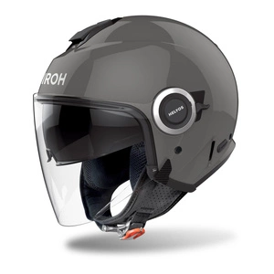 Kask otwarty AIROH HELYOS COLOR DARK GREY GLOSS szary