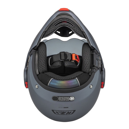 Kask szczękowy NZI MINIMOD ANTRACITE MATT szary