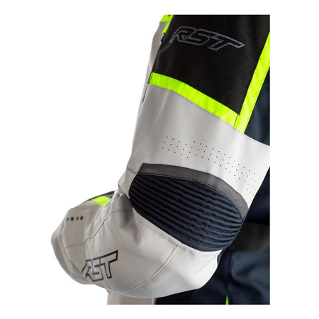 Kurtka tekstylna RST MAVERICK CE BLUE/SILVER/NEON granatowy żółty żółty fluo szary