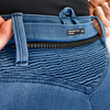 Jeansy motocyklowe damskie SHIMA ZENITH LADY BLUE niebieski