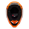 Kask cross FOX V1 SHIELD FLUO ORANGE pomarańczowy fluo czarny