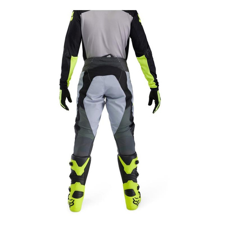 Spodnie cross FOX 180 FLOW BLACK/YELLOW czarny żółty