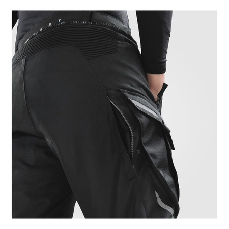 Spodnie tekstylne REBELHORN CUBBY V BLACK czarny