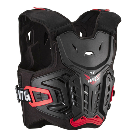 Buzer dziecięcy LEATT CHEST PROTECTOR 4.5 JUNIOR BLACK/RED czarny czerwony