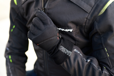 Rękawice miejskie SHIMA OSLO WIND MEN BLACK czarny