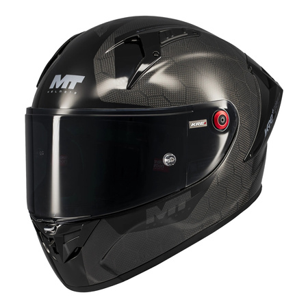 Kask integralny MT KRE+ S PURE GLOSS CARBON/BLACK