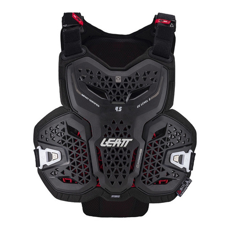 Buzer LEATT 4.5 HYBRID BLACK czarny