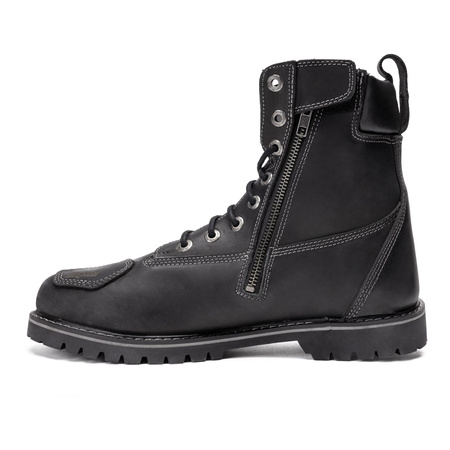 Buty krótkie BROGER ALASKA VINTAGE BLACK czarny