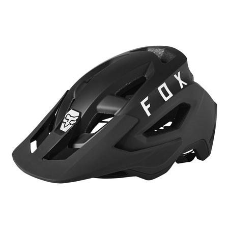 Kask rowerowy FOX SPEEDFRAME BLACK czarny mat biały