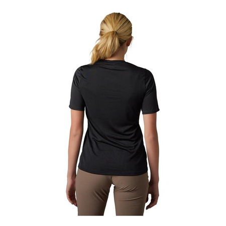 Koszulka rowerowa damska FOX LADY RANGER TRU DRI BLACK czarny