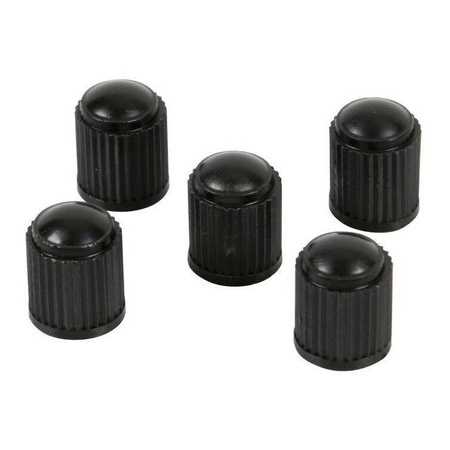 Zestaw pięciu nakrętek na wentyle marki LAMPA