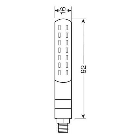 Kierunkowskazy LAMPA LINE SQ REAR